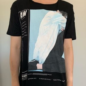 VINTAGE art tee - "AW gallery" graphic